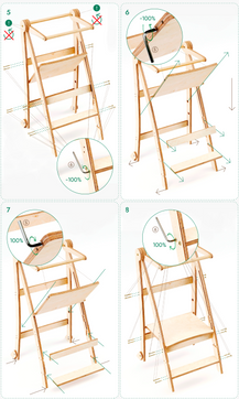 Torre di apprendimento regolabile