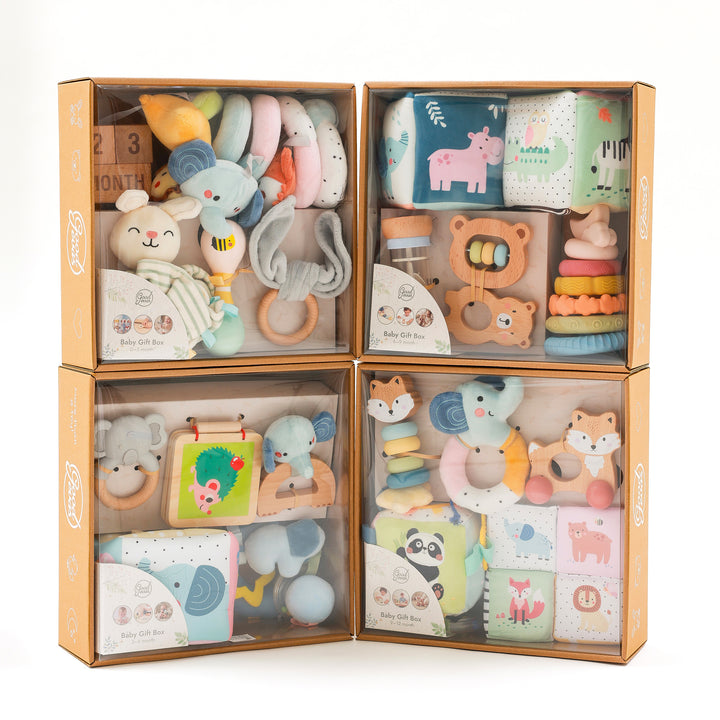 BabyBox — Kit di gioco per il primo anno (0–12 mesi)