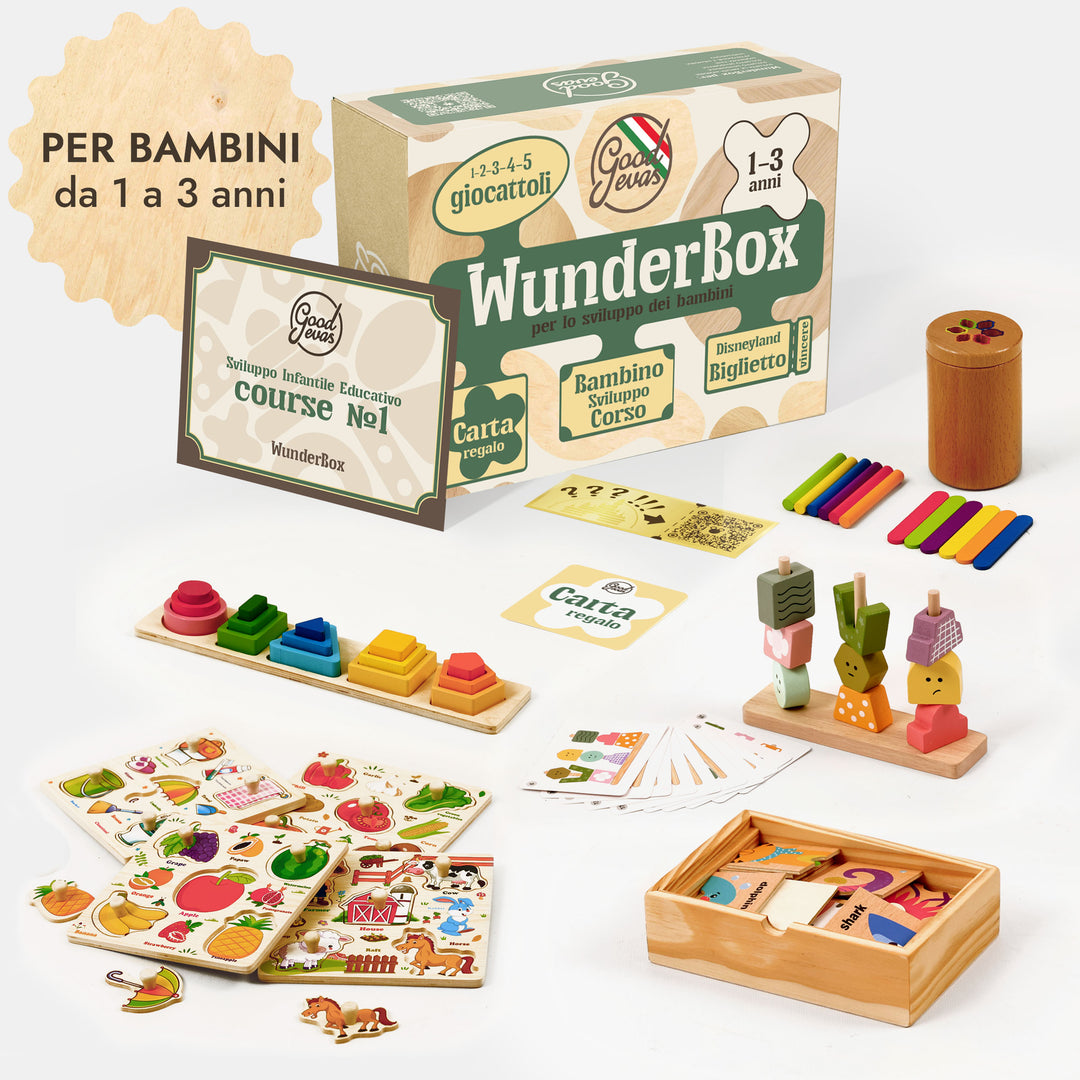 WunderBox 1–3 anni – Box educativo per i più piccoli