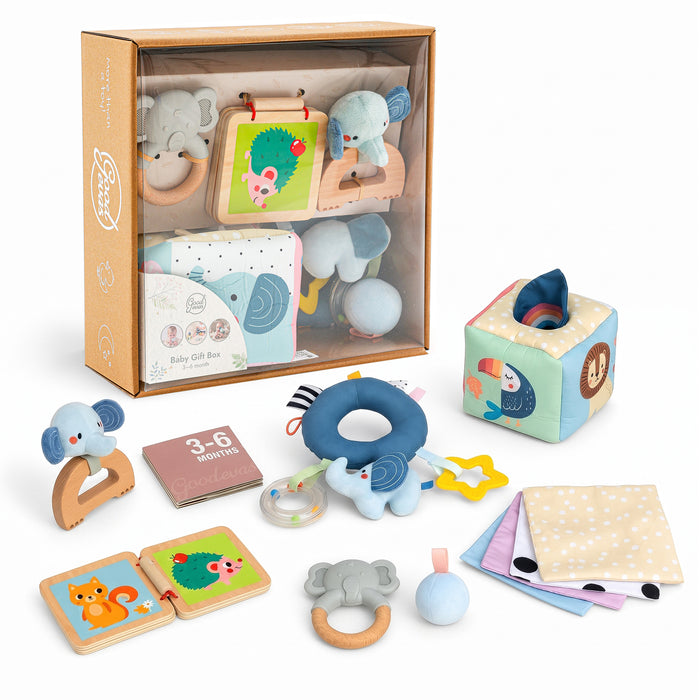BabyBox — Kit di gioco per il primo anno (0–12 mesi)