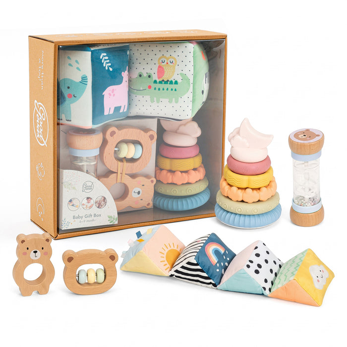 BabyBox — Kit di gioco per il primo anno (0–12 mesi)