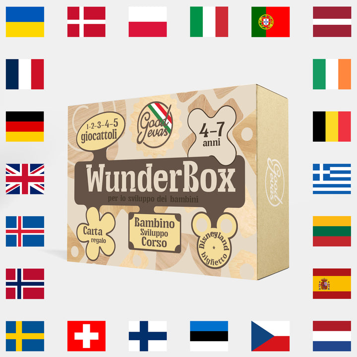 WunderBox 4–7 anni – Box educativo per bambini