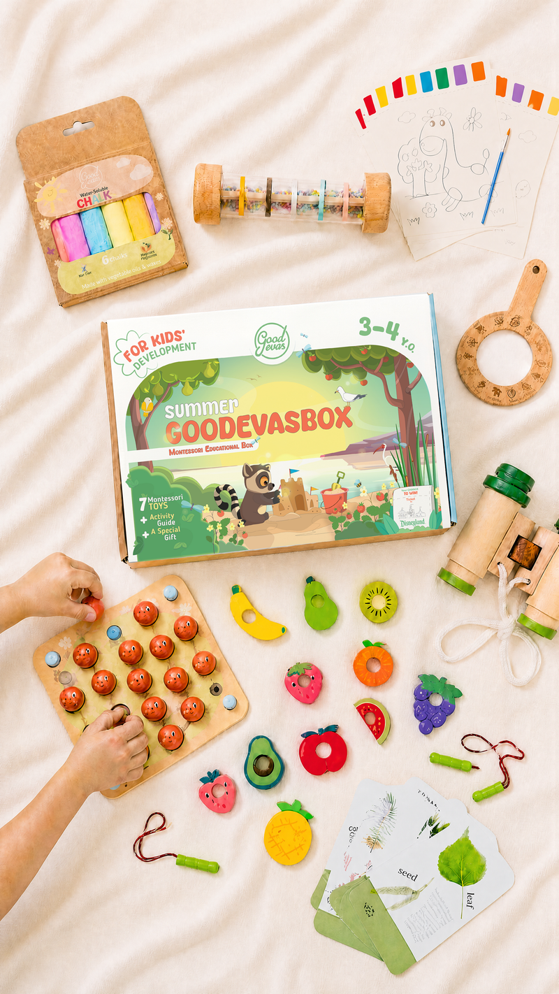 Kit giochi estivo per bambini (3–4 anni) — GoodevasBox
