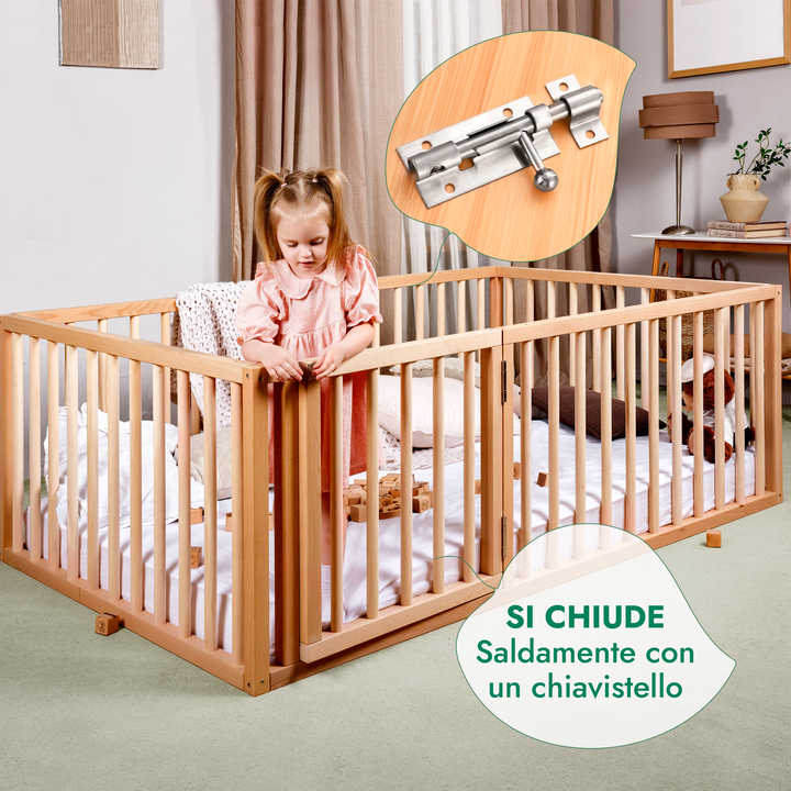 Letto Montessori per Bambini e Neonati dai 6 mesi