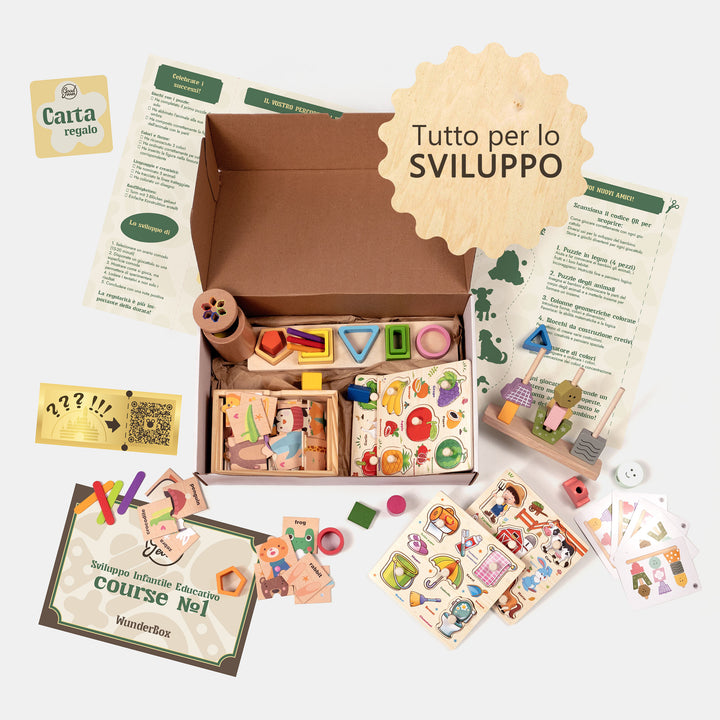 WunderBox 1–3 anni – Box educativo per i più piccoli