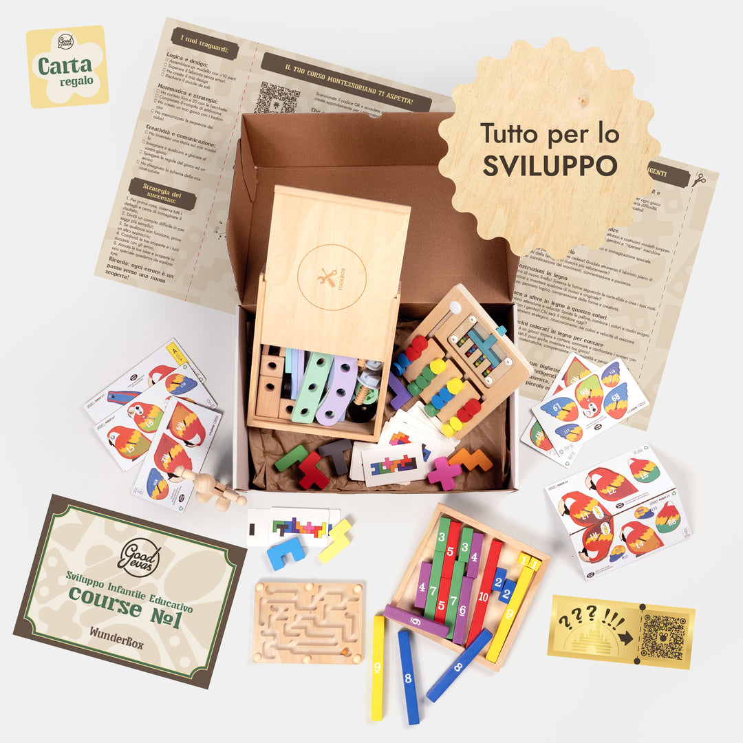WunderBox 4–7 anni – Box educativo per bambini
