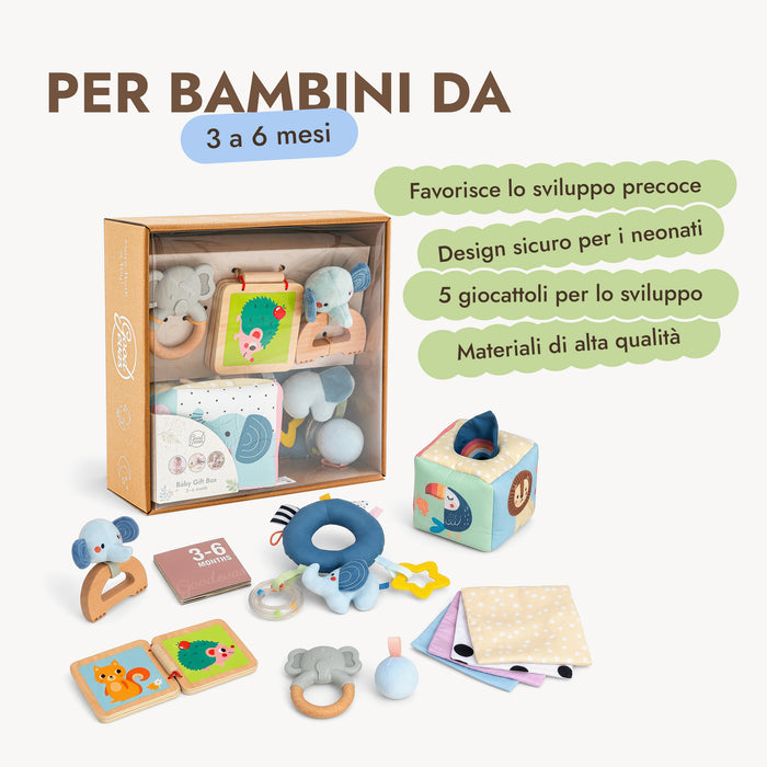 BabyBox — Kit di gioco per il primo anno (0–12 mesi)