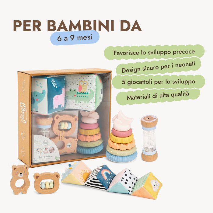 BabyBox — Kit di gioco per il primo anno (0–12 mesi)
