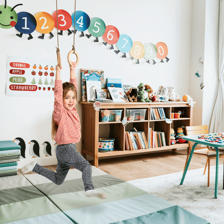 Set Altalene 3in1: Scala a Corda + Anelli da Ginnastica + Altalena a Disco