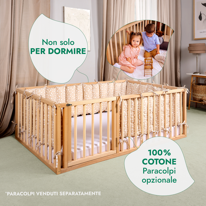 Letto Montessori per Bambini e Neonati dai 6 mesi