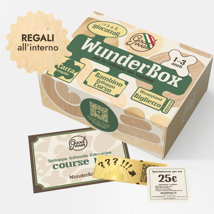 WunderBox 1–3 anni – Box educativo per i più piccoli