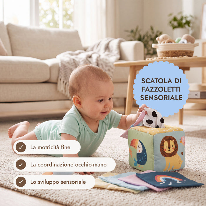 BabyBox — Kit di gioco per il primo anno (0–12 mesi)