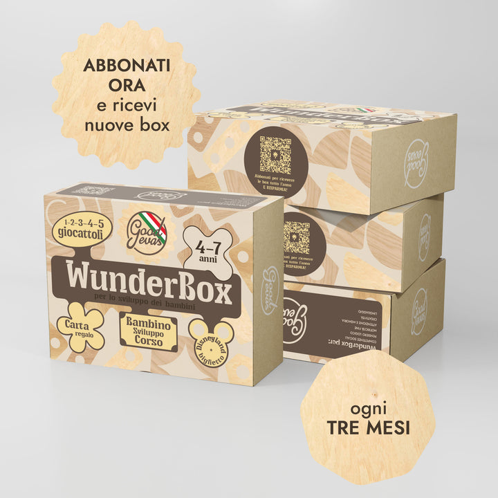 WunderBox 4–7 anni – Box educativo per bambini