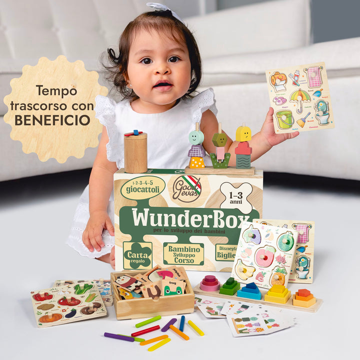 WunderBox 1–3 anni – Box educativo per i più piccoli