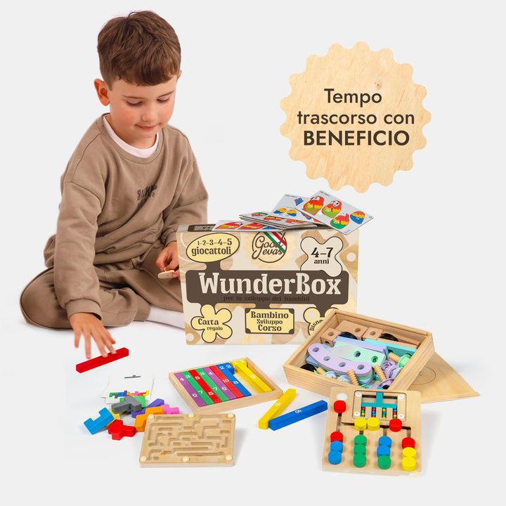 WunderBox 4–7 anni – Box educativo per bambini