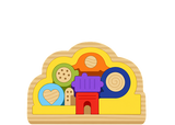 Tavola puzzle sensoriale