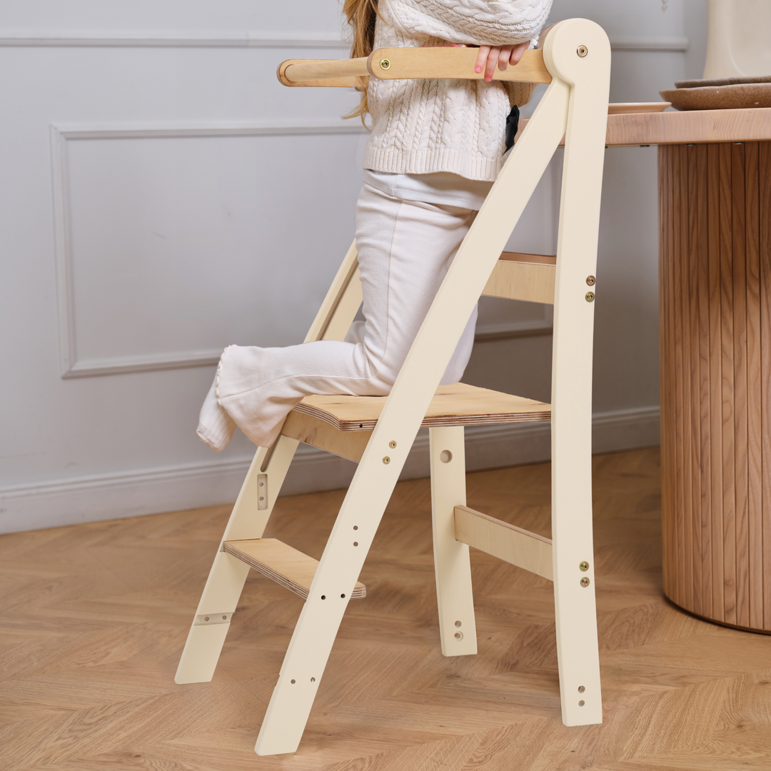 Torre Montessori Regolabile – Sgabello per Bambini