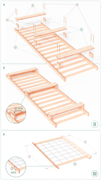 Struttura da arrampicata indoor 7 in 1