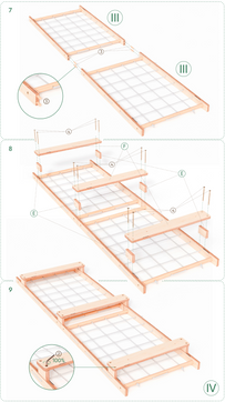Struttura da arrampicata indoor 7 in 1