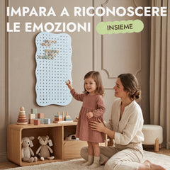 Pegboard in legno per cameretta — GoodevasBoard
