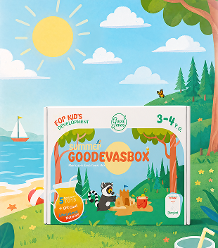 Kit giochi estivo per bambini (3–4 anni) — GoodevasBox