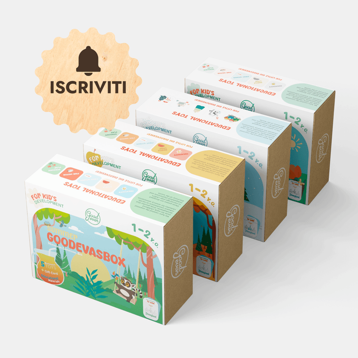 Abbonamento Annuale ai Kit di Gioco (1–2 anni) — GoodevasBox - Goodevas IT