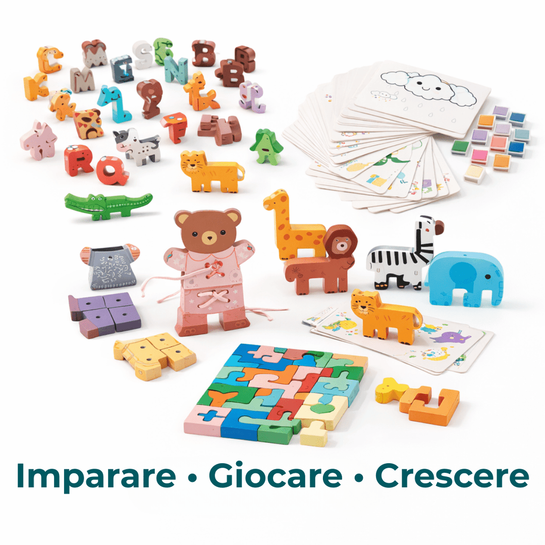 Abbonamento Annuale ai Kit di Gioco (3–4 anni) — GoodevasBox - Goodevas IT