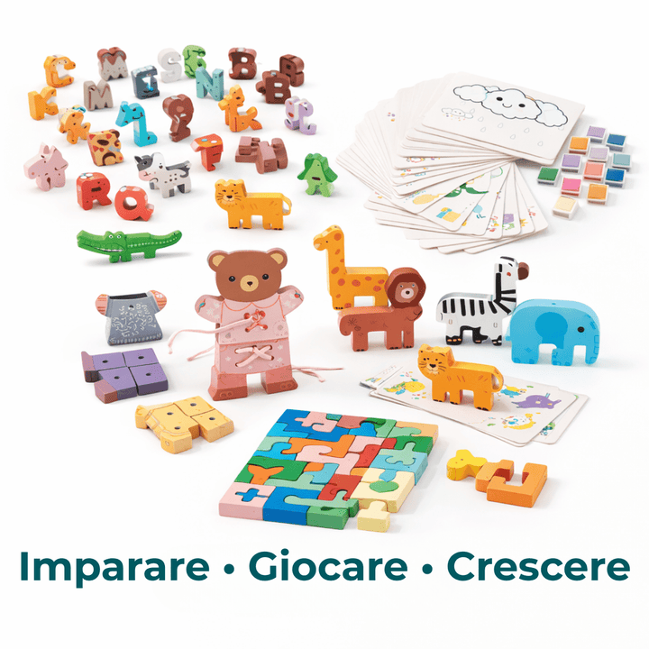 Abbonamento Annuale ai Kit di Gioco (3–4 anni) — GoodevasBox - Goodevas IT