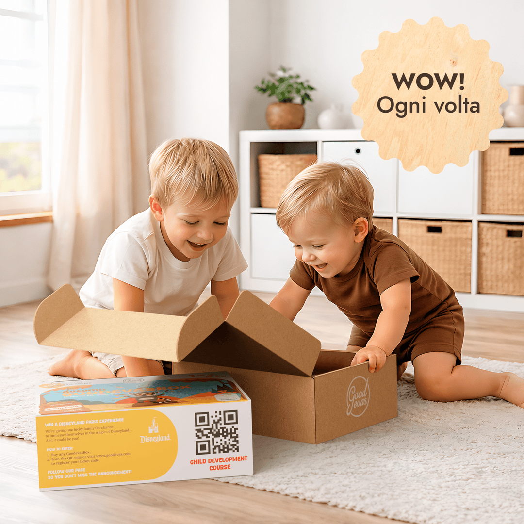 Abbonamento Annuale ai Kit di Gioco (3–4 anni) — GoodevasBox - Goodevas IT