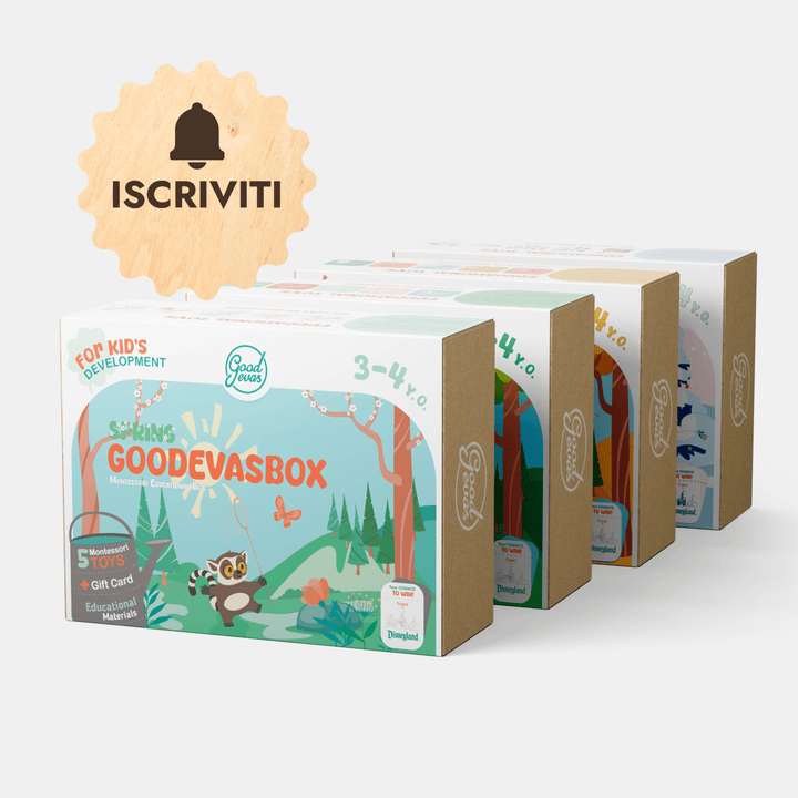 Abbonamento Annuale ai Kit di Gioco (3–4 anni) — GoodevasBox - Goodevas IT
