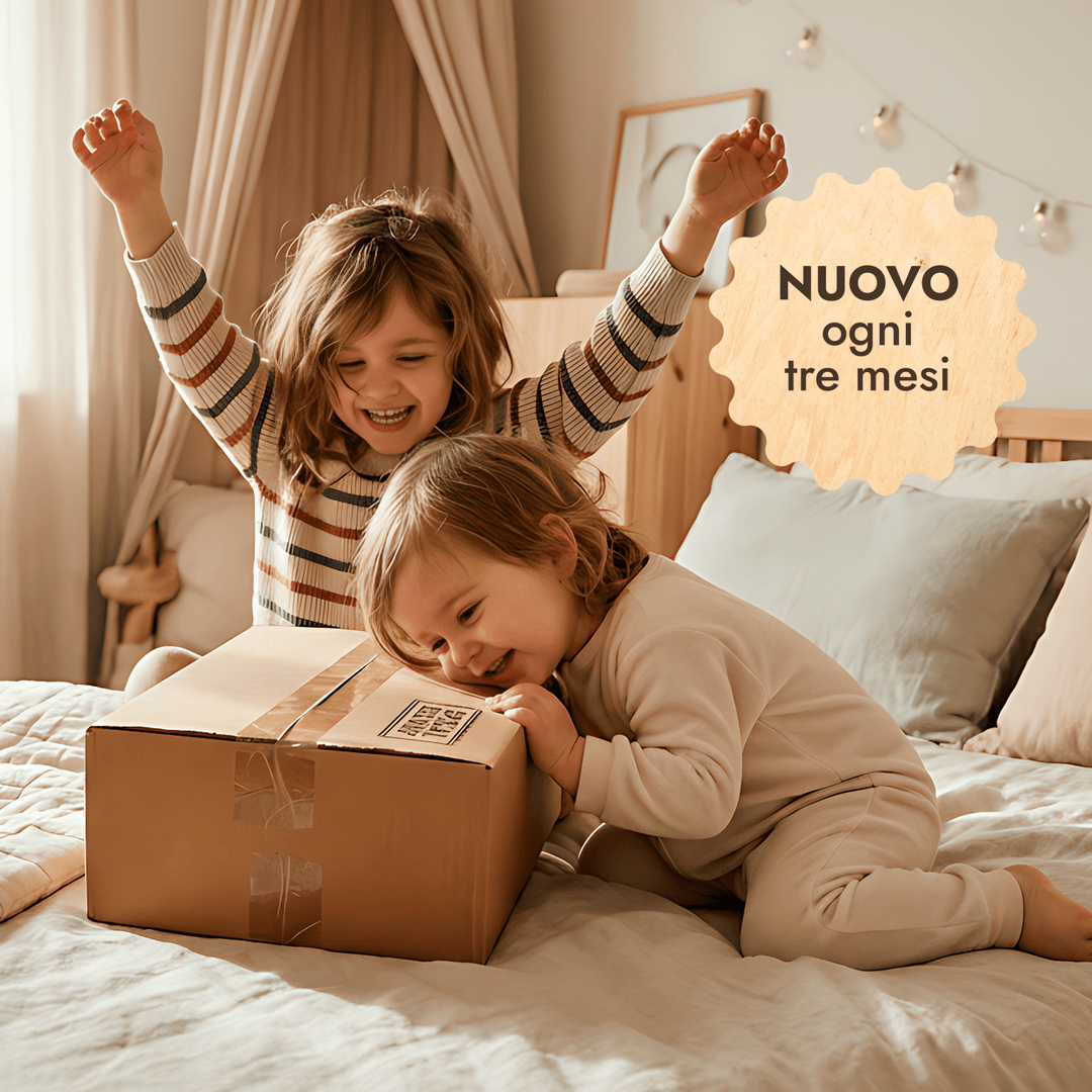 Abbonamento Annuale ai Kit di Gioco (3–4 anni) — GoodevasBox - Goodevas IT