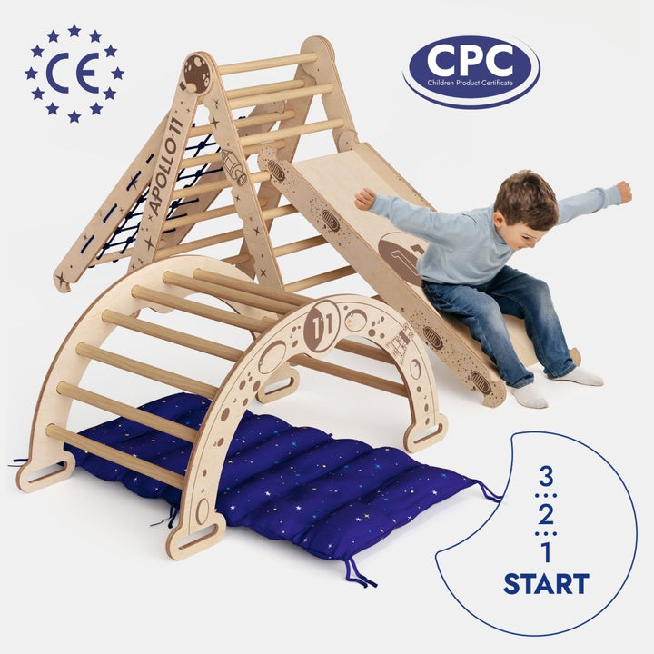 Set di arrampicata Apollo 5-in-1 per piccoli astronauti