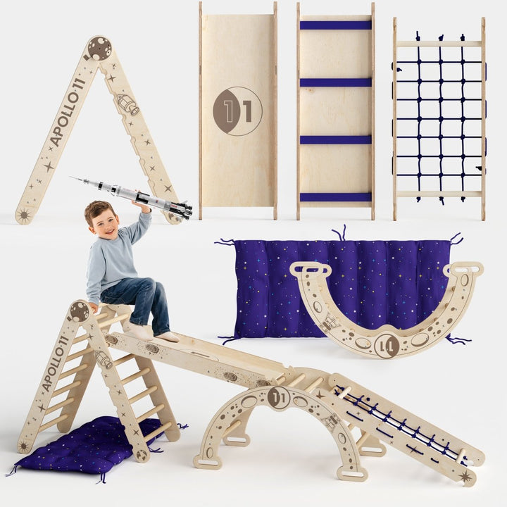 Set di arrampicata Apollo 5-in-1 per piccoli astronauti