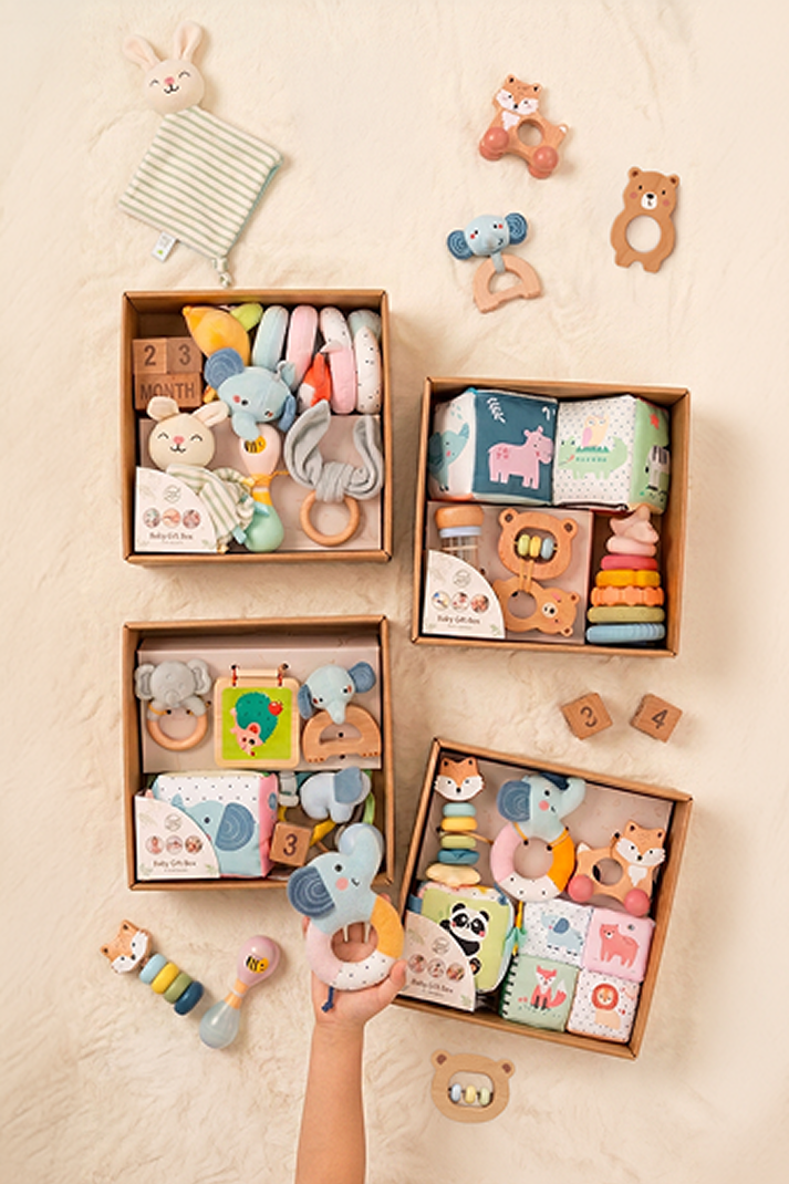 BabyBox — Kit di gioco per il primo anno (0–12 mesi)