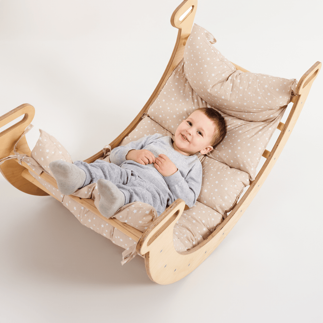 Climbing Arch + Cushion - Montessori Climbers for Toddlers - Goodevas IT