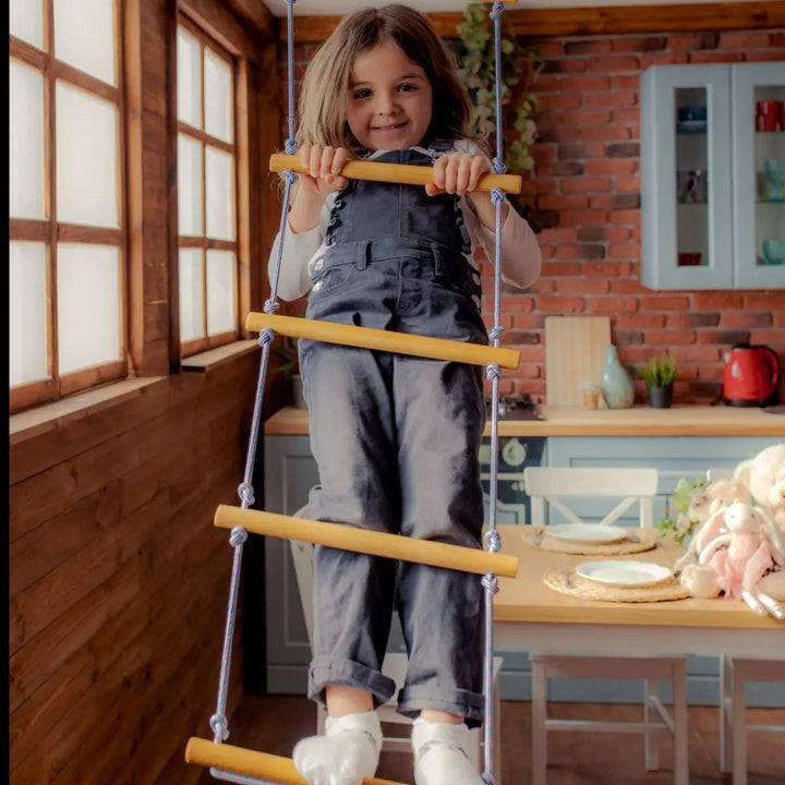 Scala a corda da arrampicata per bambini 3-9 anni