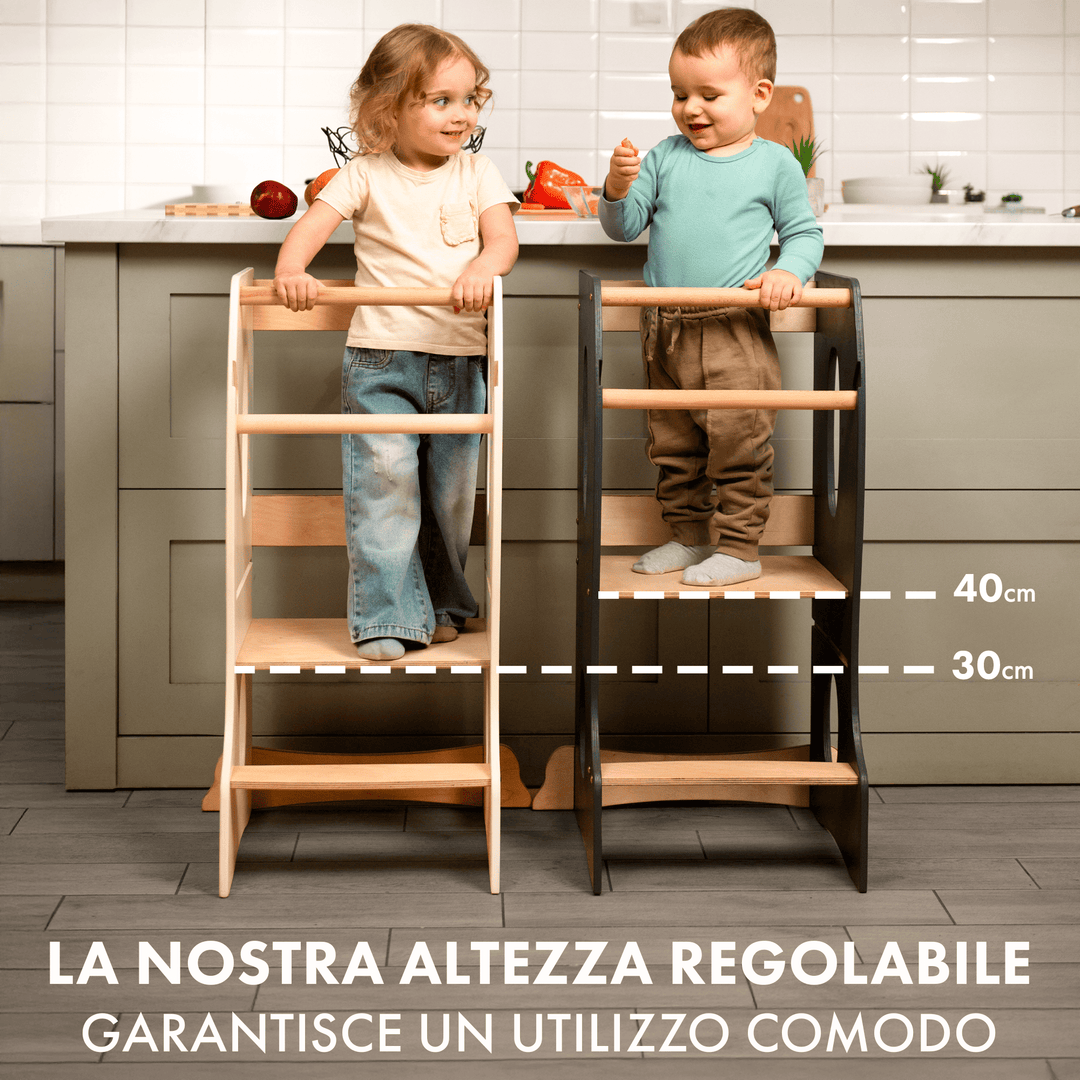Torre Montessori: Kitchen Helper - Grigio