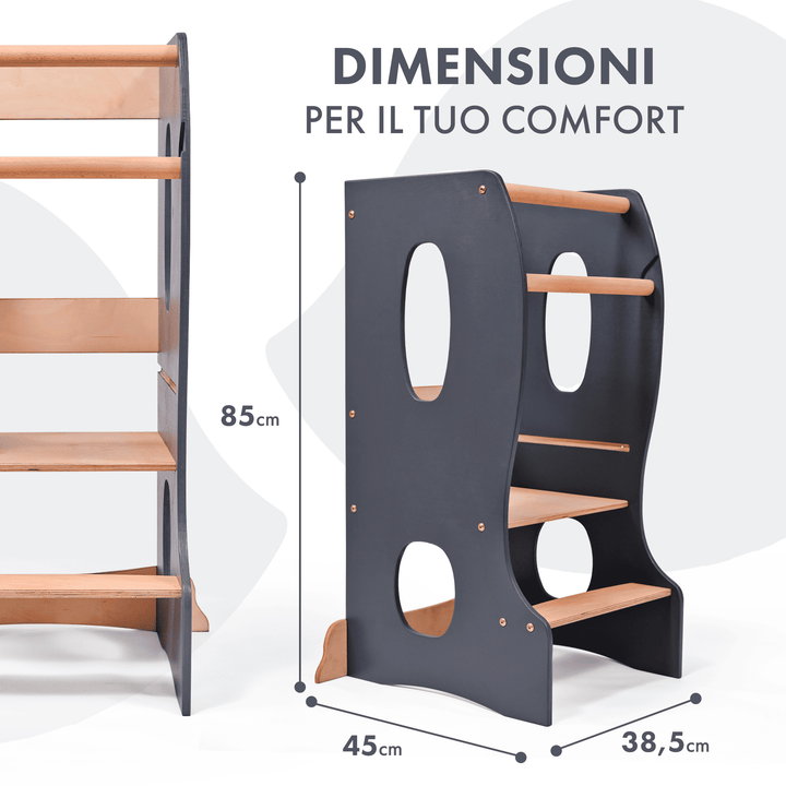Torre Montessori: Kitchen Helper - Grigio