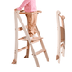 Sgabello con schienale per bambini: Uno Sgabello Pieghevole Multifunzionale per Bambini