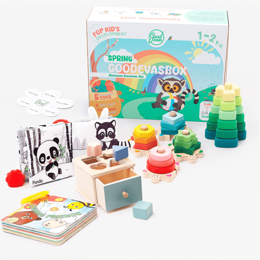 Kit di Gioco Primaverile (1–2 anni) — GoodevasBox - Goodevas IT