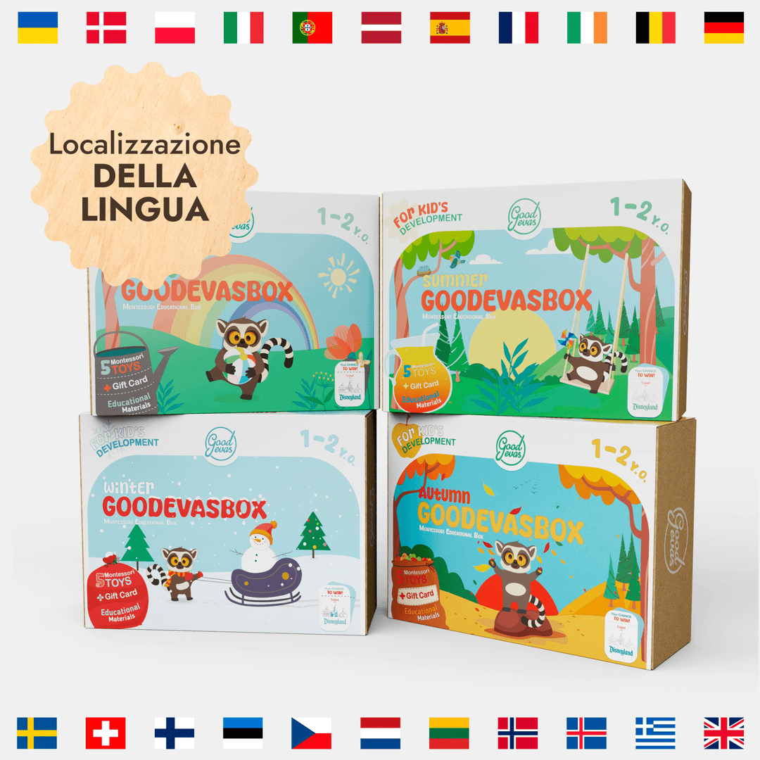 Kit di Gioco Primaverile (1–2 anni) — GoodevasBox - Goodevas IT