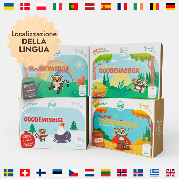 Kit di Gioco Primaverile (1–2 anni) — GoodevasBox - Goodevas IT
