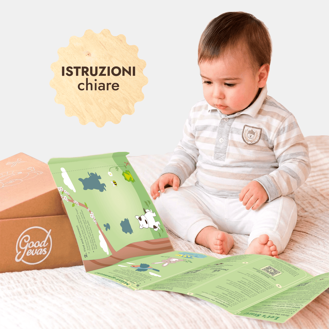 Kit di Gioco Primaverile (1–2 anni) — GoodevasBox - Goodevas IT