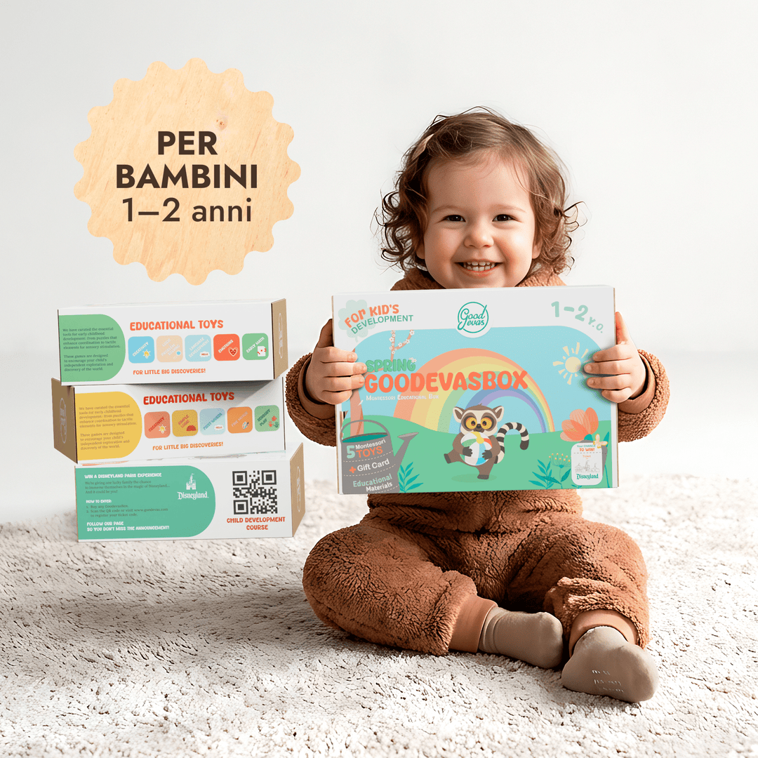 Kit di Gioco Primaverile (1–2 anni) — GoodevasBox - Goodevas IT