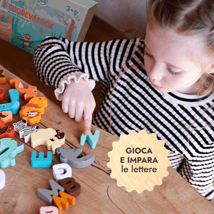 Kit di Gioco Primaverile (3–4 anni) — GoodevasBox - Goodevas IT