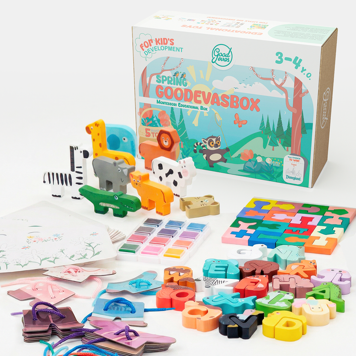 Kit di Gioco Primaverile (3–4 anni) — GoodevasBox - Goodevas IT