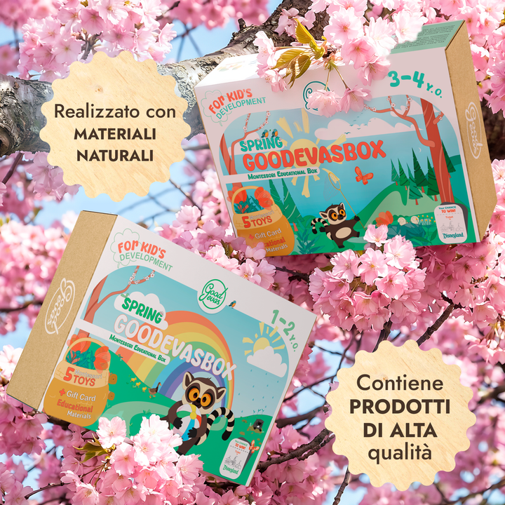 Kit di Gioco Primaverile (3–4 anni) — GoodevasBox - Goodevas IT
