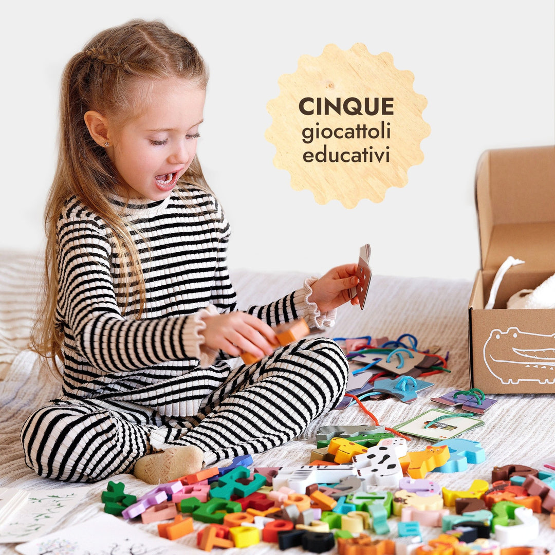 Kit di Gioco Primaverile (3–4 anni) — GoodevasBox - Goodevas IT