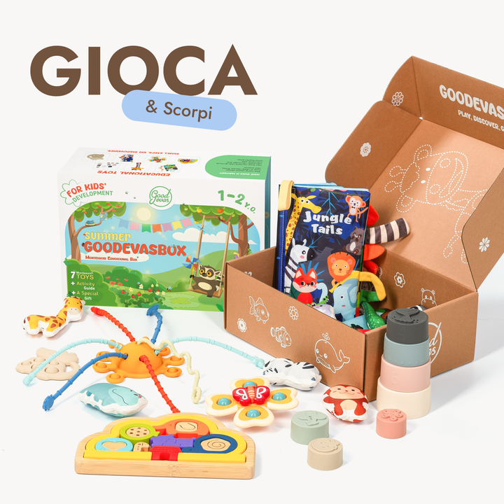 Kit giochi estivo per bambini (1–2 anni) — GoodevasBox - Goodevas IT