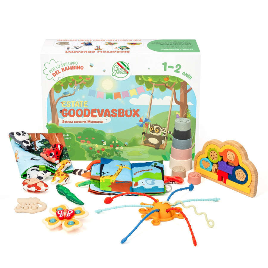 Kit giochi estivo per bambini (1–2 anni) — GoodevasBox - Goodevas IT